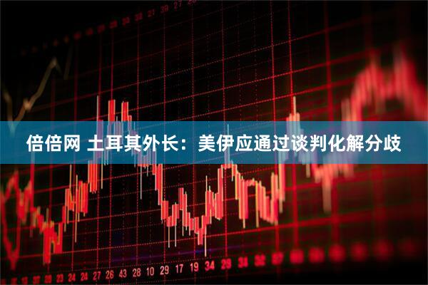 倍倍网 土耳其外长：美伊应通过谈判化解分歧